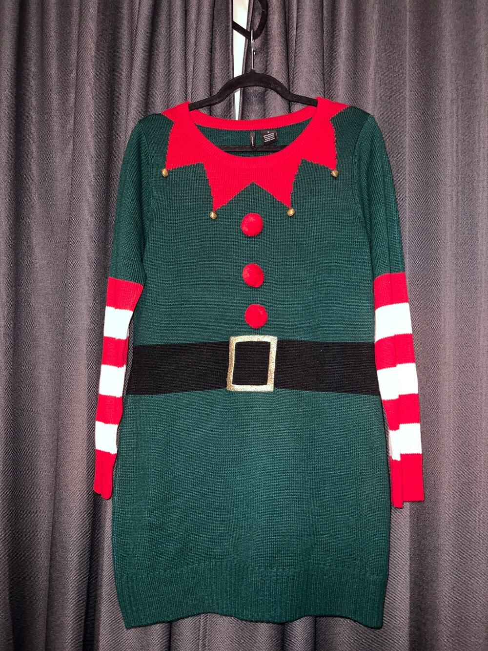 Ugly Christmas Sweater Dress Xmas Size Small